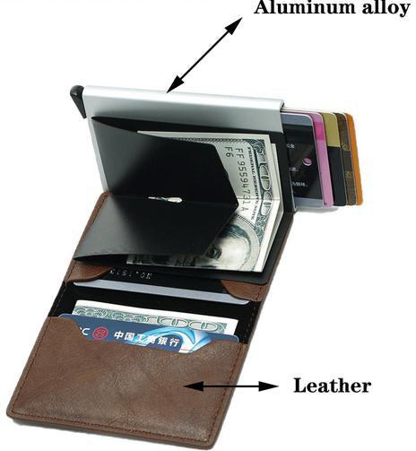 Retro Super Hard Wallet Holders