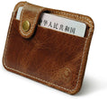 Retro Leather Credit Card Wallets