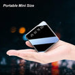 10000mAh double USB power bank portable charger Mirror Screen for Xiaomi Samsung iPhone Google Pixel