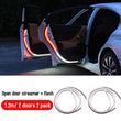 Car Interior Door Welcome Light LED Lamp Strip 120cm Waterproof