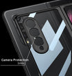 High Quality Tempered Glass Transparent Case for Samsung Galaxy Z Fold 3 4