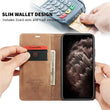 Luxury Magnetic Flip Wallet Case For iPhone 14 13 12 Mini 11 Pro XS Max X XR