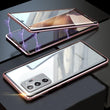 Magnetic Tempered Glass case for Samsung Galaxy S10 S21 Note 20 S22 Ultra Plus