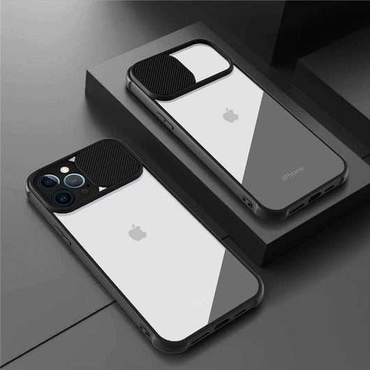 Slide Camera Lens Protection Case for iPhone