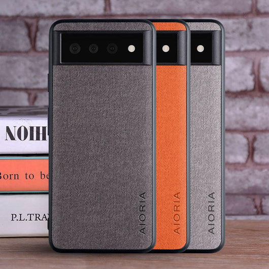 Luxury textile case for Google Pixel 6 Pro 6A