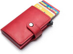 Elegant quality leather Credit Card Wallet, holds 8 cards