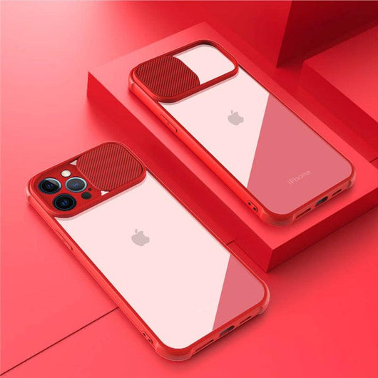 Slide Camera Lens Protection Case for iPhone