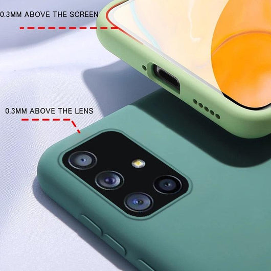 Soft silicone protection case for Samsung S21 Ultra Plus