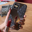 Luxury Bling & Glitter Makeup Mirror Phone Case For iPhone