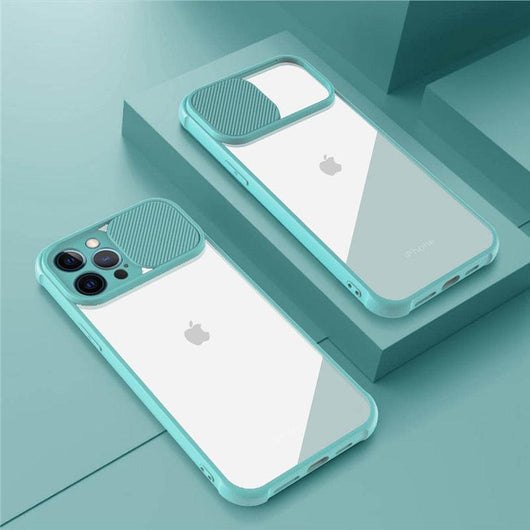 Slide Camera Lens Protection Case for iPhone