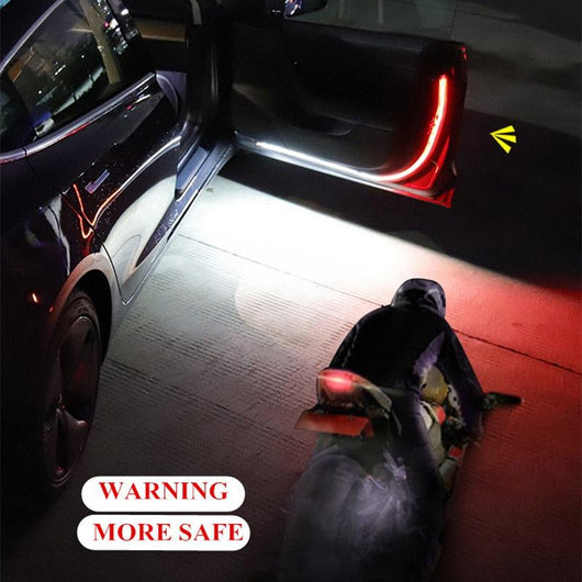 Car Interior Door Welcome Light LED Lamp Strip 120cm Waterproof