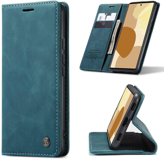 Luxury leather flip wallet case for Google Pixel 6 6 Pro