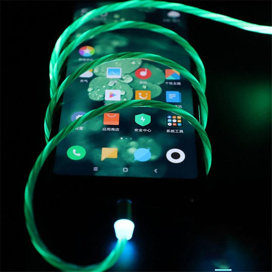 3 in 1 Luminous Magnetic Charging Cables