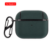 Woven Textile Wireless Earphone Case for Apple Airpods Pro 2 3