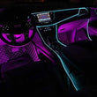 5m Car Interior Ambient Light Line With USB DIY Decorative Dashboard Console Auto LED Ambient Lights