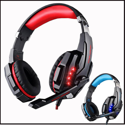 Gaming Headset deep bass Stereo wired earphones with mic