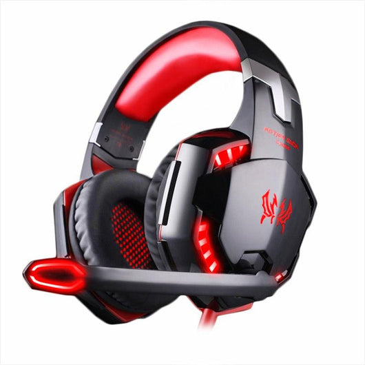 Gaming Headset deep bass Stereo wired earphones with mic