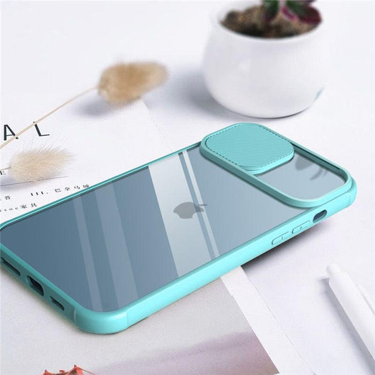 Slide Camera Lens Protection Case for iPhone