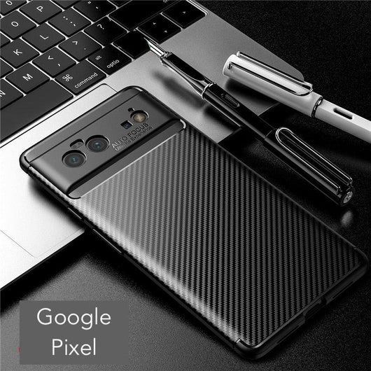 Carbon Fibre protection case for Google Pixel 7 Pro Pixel 6 Pro 6A, 5, 4