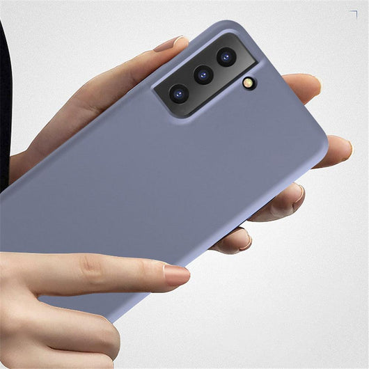 Soft silicone protection case for Samsung S21 Ultra Plus