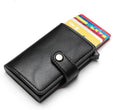 Elegant quality leather Credit Card Wallet, holds 8 cards