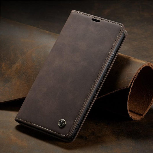 Luxury Magnetic Flip Wallet Case For iPhone 14 13 12 Mini 11 Pro XS Max X XR