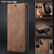 Luxury Magnetic Flip Wallet Case For iPhone 14 13 12 Mini 11 Pro XS Max X XR