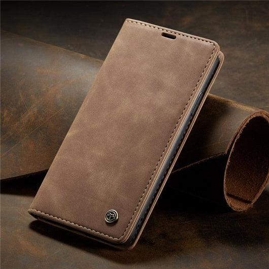 Luxury Magnetic Flip Wallet Case For iPhone 14 13 12 Mini 11 Pro XS Max X XR