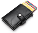 Elegant quality leather Credit Card Wallet, holds 8 cards