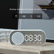 Mirror Design Bluetooth Speaker Dual Alarm Clock