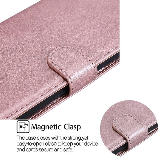 Leather Flip Wallet Case For Sony Xperia series