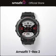 New Amazfit T Rex 2 Smartwatch Dual Band Route Import 150+Built-in Sports Modes