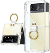 Clear plated case for Samsung Galaxy Z Flip 3 FLIP 4