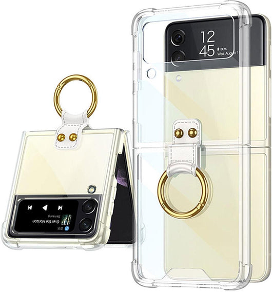 Clear plated case for Samsung Galaxy Z Flip 3 FLIP 4