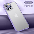 Glass lens protection matte Magsafe iPhone Case