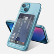 Luxury Transparent Wallet Case For iPhone series