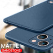 Ultra-Thin Sandstone Matte Cover For iPhone 14 Pro 11 12 13 Pro MAX