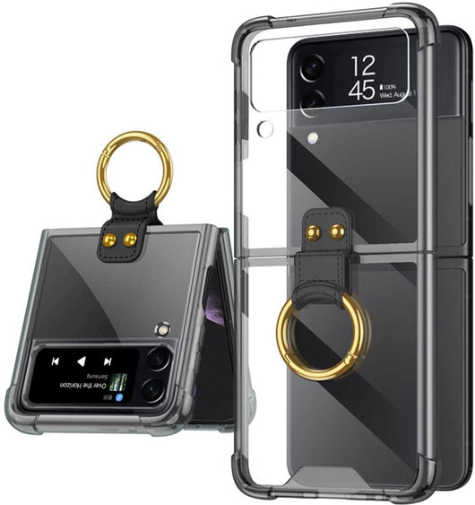 Clear plated case for Samsung Galaxy Z Flip 3 FLIP 4