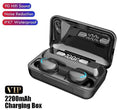 Waterproof IPX7 Bluetooth headphones earbuds for outdoors, sports, gaming with noise cancelling