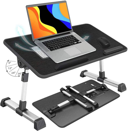 Portable Folding Laptop Table Stands with fan