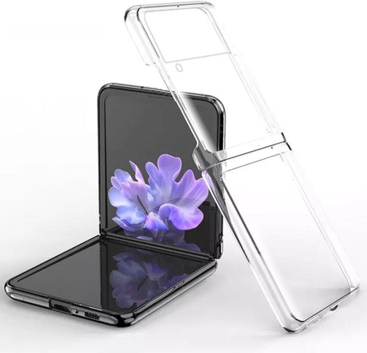 Clear or black protection case for Galaxy Z Flip 3 Flip 4