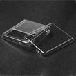 Clear or black protection case for Galaxy Z Flip 3 Flip 4