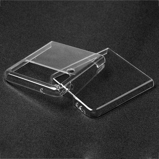 Clear or black protection case for Galaxy Z Flip 3 Flip 4