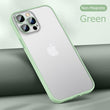 Glass lens protection matte Magsafe iPhone Case