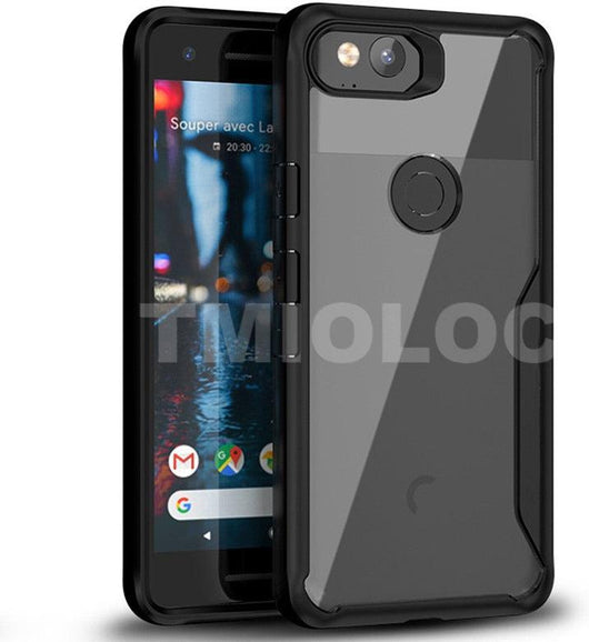 Shockproof clear / black Armor Case for Google Pixel 7 Pro 6A 5A 4A 3A XL 5XL 4XL 3XL 2XL