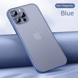 Glass lens protection matte Magsafe iPhone Case