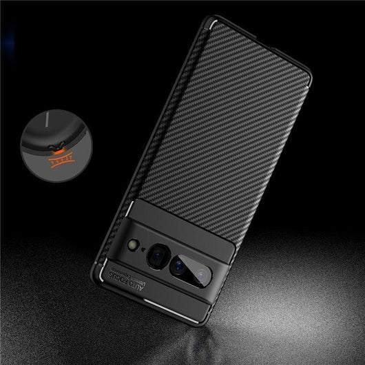 Carbon Fibre protection case for Google Pixel 7 Pro Pixel 6 Pro 6A, 5, 4