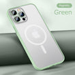 Glass lens protection matte Magsafe iPhone Case