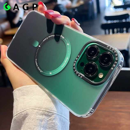 Luxury Magsafe Magnetic gradient colour case for iPhone 11 12 13 14 series