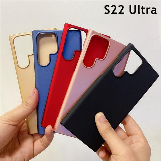 Ultra Thin Frosted Case for Samsung Galaxy S22 S21 Ultra M31S M51 S20 FE S10 Ultra A12